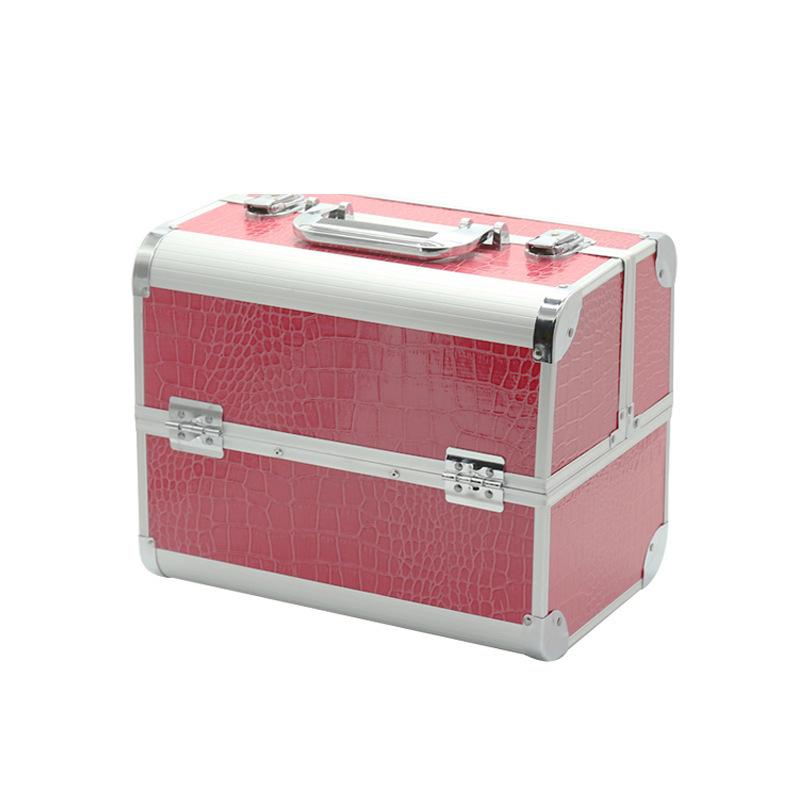 Professional Cosmetic and Manicure Tool Case: Portable Storage for Eyebrow, Eyelash, and Makeup Essentials