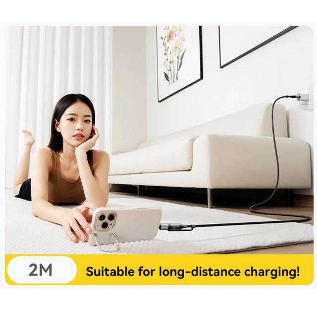 Essager 4 In 1 Digital Display USB Cable Type C 100W PD Fast Charging Wire For iPhone Macbook iPad Xiaomi Type C Lighting Cable