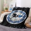 1PC DSC Arminia Bielefeld Patterned Flannel Blanket Suitable For All Seasons for Home Decor Warmth and Comfort Gifts Holiday Present