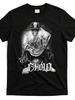 Chicano Mexikanischer Totenkopf Gangster Grafik Unisex T-Shirt