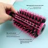 Professional Round Wooden Hair Brush Boar Bristle Mix Nylon Salon Women Hair Styling Tools Hair Curler