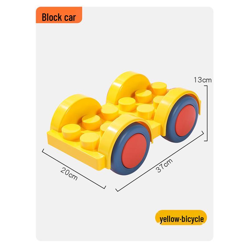 Large Building Blocks for Kindergarten: Educational Construction Toys for Classroom and Play Areas