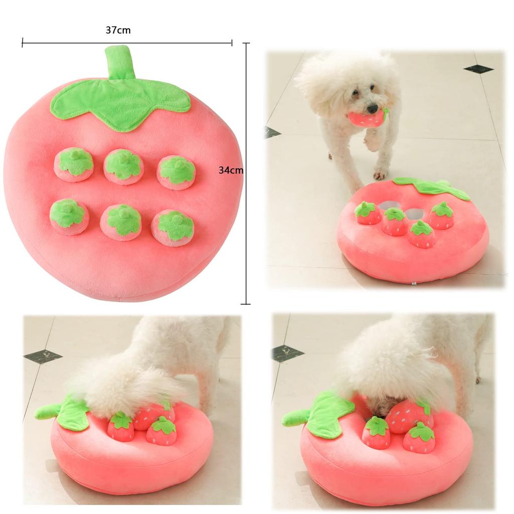 Carrot Farm Dog Carrot Harvesting Team YCYHHHW Nose Work Educational Pet Dog Exercise Stress House Destruction Prevention Toy, Mat, Toy, Supplies,