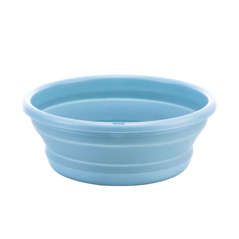 Silicone Folding Portable Face Washing Basin - Travel & Dorm Use Mini (20cm)