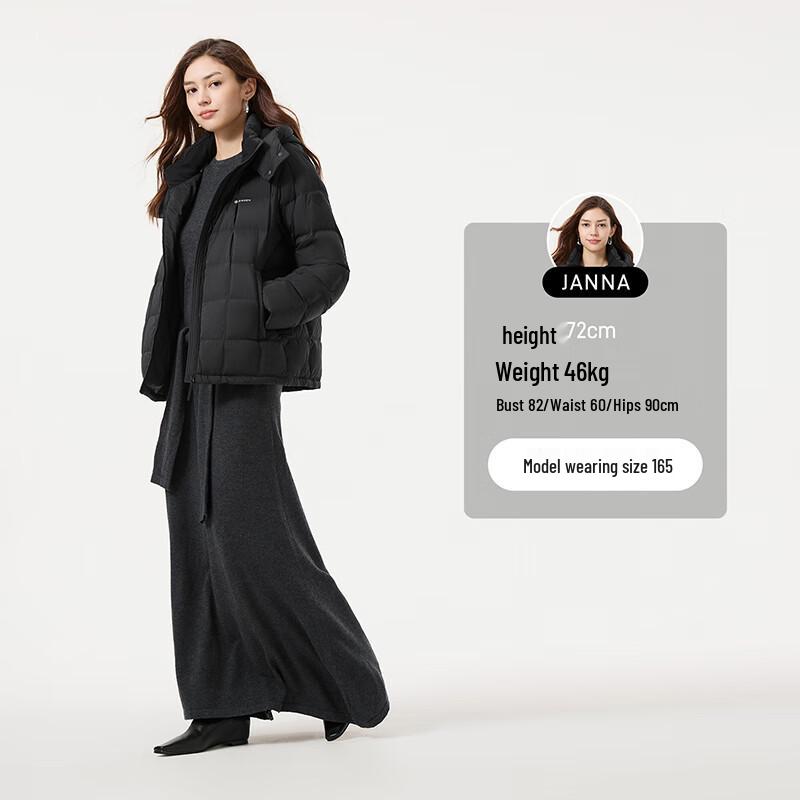 Tanboer Women's Short Lightweight Warm Down Jacket TB5330236Z