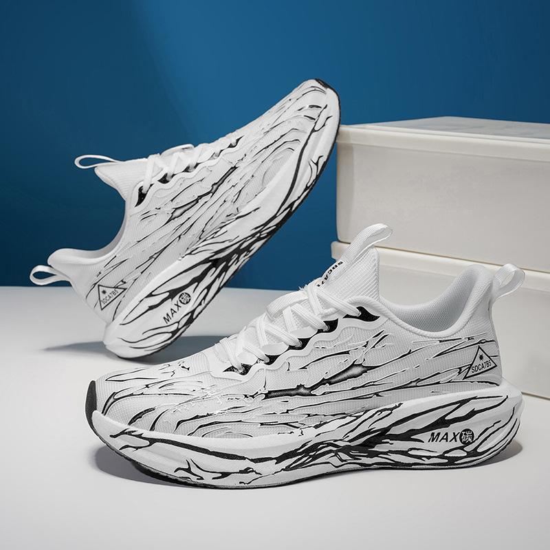 True explosion shock absorption technology lightning soft sole rebound casual sports shoes carbon board training shoes comfortable running shoes