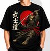 Ronin Samurai Bushido Graphic Tee Streetwear Kanji Sword Artwork T-Shirt