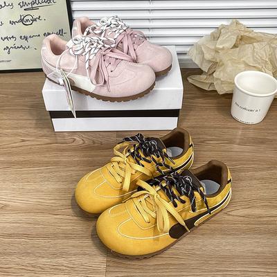 Niche Women's Spring and Autumn New Flat-bottomed Fashion Retro Original Versatile Sports and Leisure Shoes