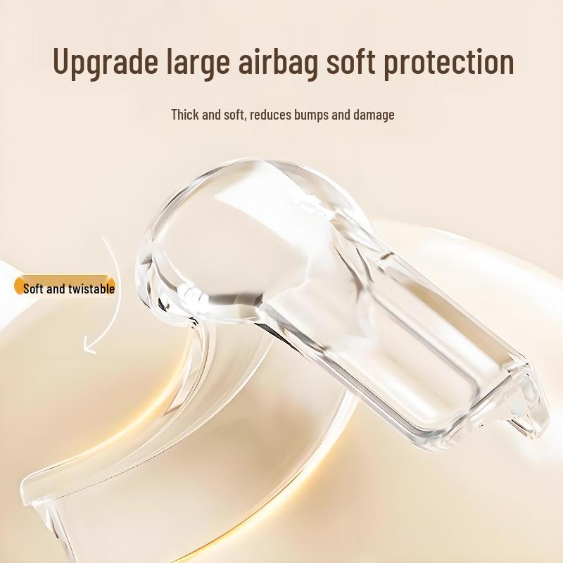 Transparent Anti-Collision Table Corner Protector Airbag for Safety