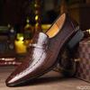 Large Size Fashionable Men's Office Formal Shoes Low Cut Daily Comfortable Pointed Multifunctional Men's Wedding Shoes
