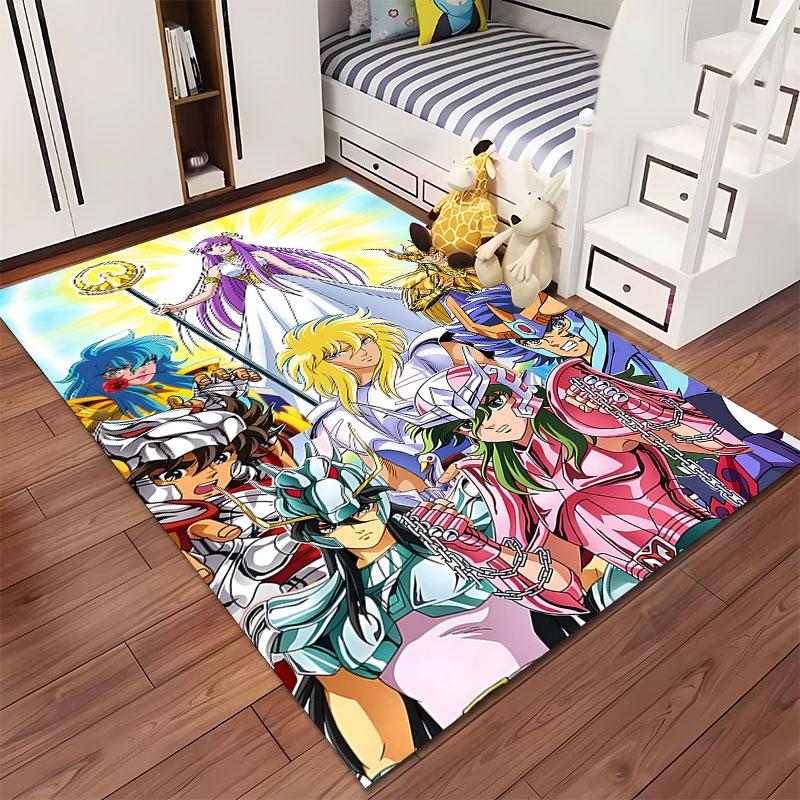 Anime Warrior Characters Carpet suitable as a non-slip mat for the living room or bedroom sofa