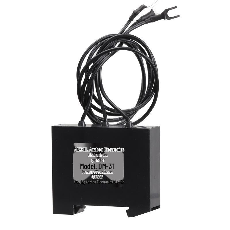 DM-31 Rail-Mounted Three-Phase Electronic Arc Suppressor (660VAC) 660VAC Rail-mounted Size 1