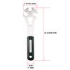 Bicycle Pedal Wrench 15mm 9/16in MTB Pedal Removal Wrench Bike Pedal Wrench for Efficient Repair of Road and Mountain Bikes
