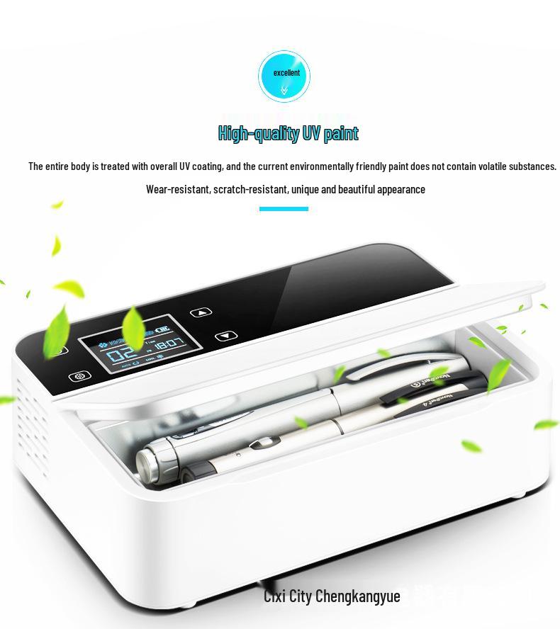 Portable Mini Insulin Refrigerator with Rechargeable Temperature Control