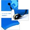 GOPLUS Bodyboard, 37-inch, 93cm Wide x 47cm Deep x 6cm Thick, with Leash, for Summer Vacation (Shark Pattern)