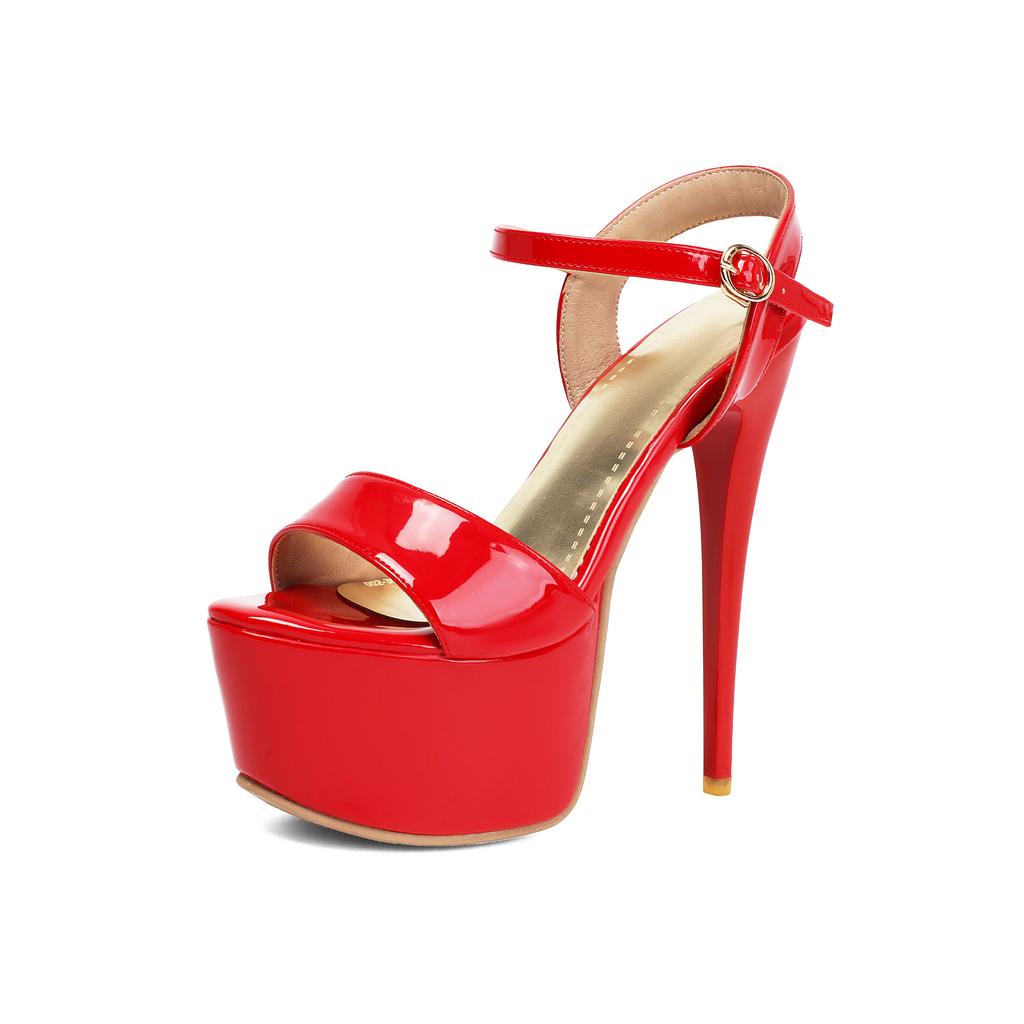 Zapatos de Mujer Pole Dance Tacón Alto Hermosos Tacones Altos Sandalias de Tacón Alto Mesa Impermeable