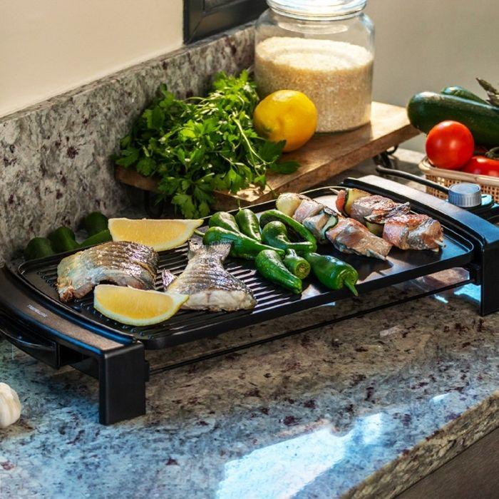 Cecotec Plancha électrique Tasty&amp;Grill 2500 BlackWater MixGrill