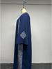 Eid al-Adha Arabic Patchwork Plus Size Party Dress