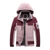 Women Waterproof Hood Outdoor Jackets Hiking Sports Coats  Windproof Outwear Clothes