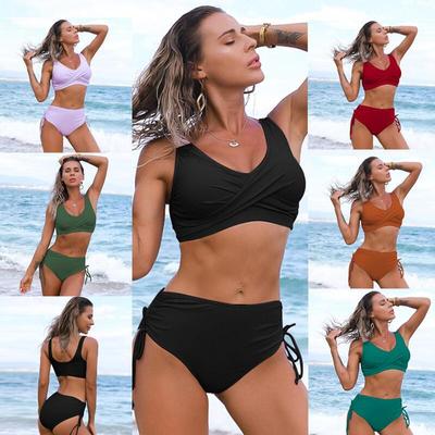 European and American Swimwear Women's Sexy Split Bikini Swimsuit Bikini