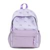 Bow Ctrast Backpack Women's Lightweight School Bag