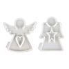 Flexible Silicone Crafting Mould Detailed Angel Wing Designs for Scented Candle Soap Making Projects