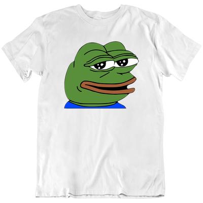 Pepe The Frog Meme Cartoon Humor Hip Hop Party Dj Funny Tee Unisex T-Shirt