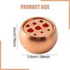 Pure Copper Incense Cone Holder Multi Stick Support Fragrance Diffuser for Office Desk Ornament and Decor