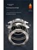 Xiaomi S3 Electroplated Hard Case: Hollow PC Protective Cover for Xiaomi Watch.