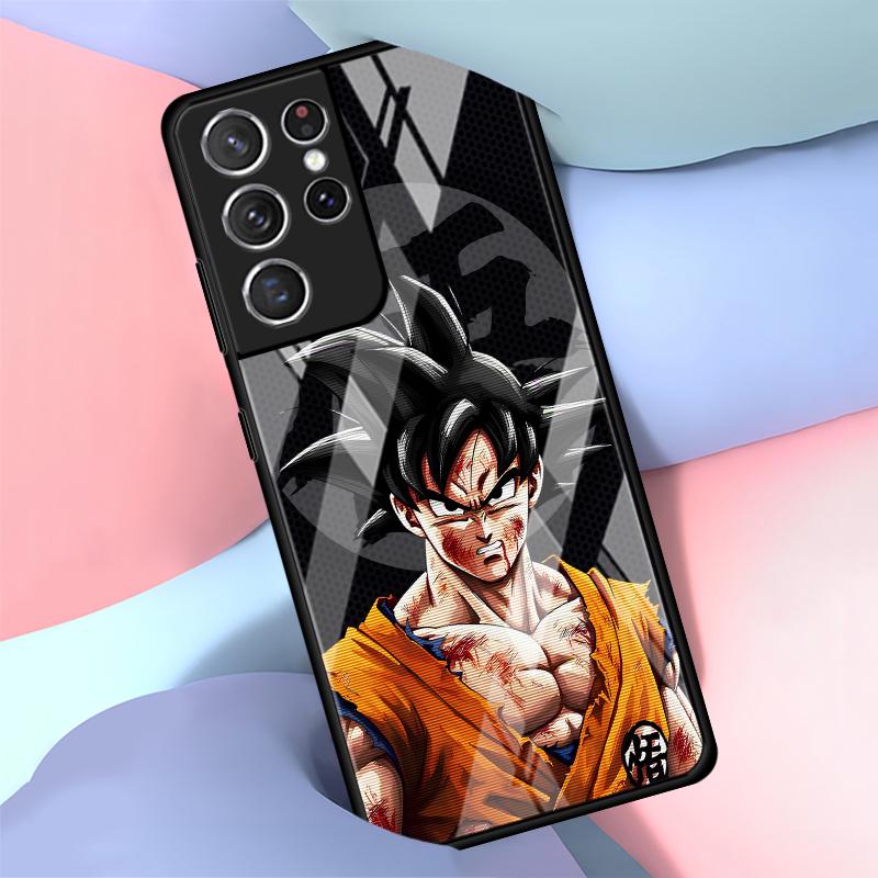 Case for Samsung Galaxy S25 S24 Ultra S23 Plus S21 S22 S10 Note 10 20 8 9 S8 S9 S20 FE Phone Cover D-ragonS B-allS Guku