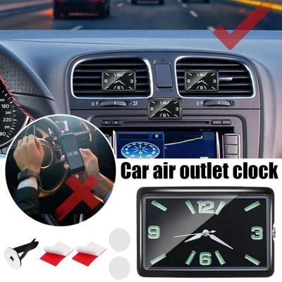 Gece Parlayan Otomobil Kuvars Saatler Saat Araba Dekorasyon Süsleri Araç Çinko Alaşım Malzeme Moda Otomobil Modası Wat