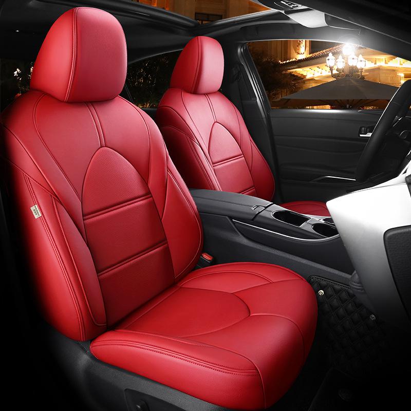 Universal Genuine Leather All-Season Car Seat Cover for Five-Seat Models
