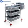 Blue Whale Extra Thick Stainless Steel 3-Tier Service Cart