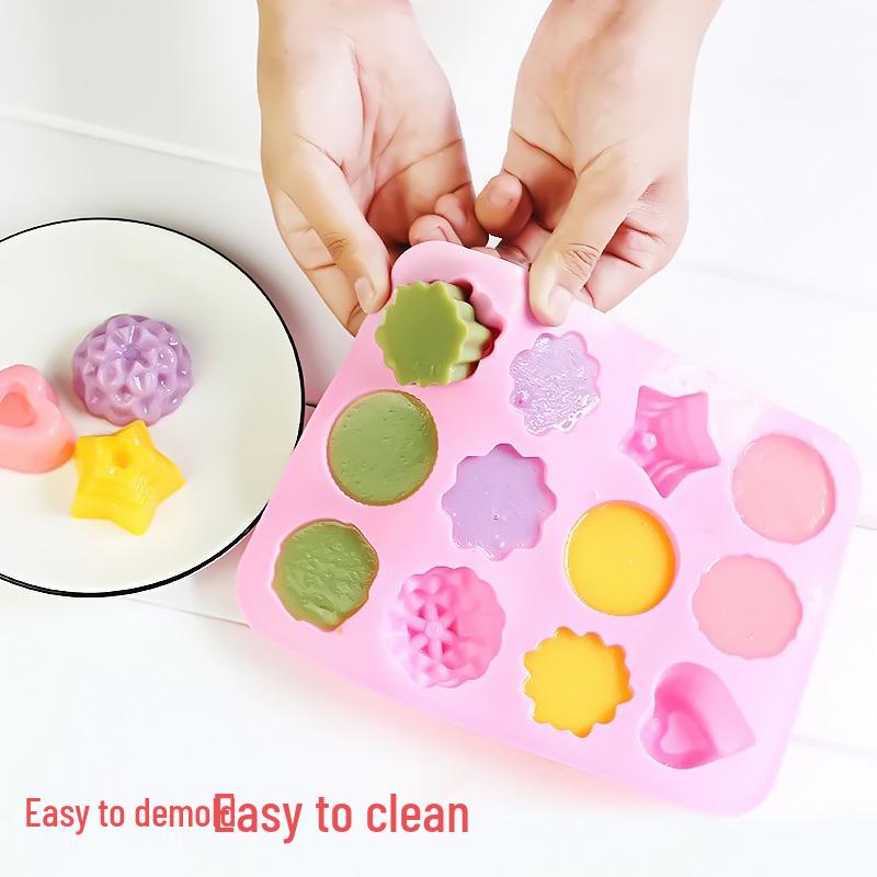 Silicone Soap Mold Making Set for DIY and Children's Homemade Breast Milk Soap