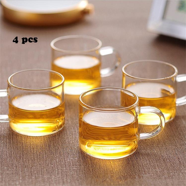 Heat-resistant Glass Coffee Pot  Natural Bamboo Handle Built-in Glass Filter Household Tea Set Pot Can Be Heated 800ml 1000ml