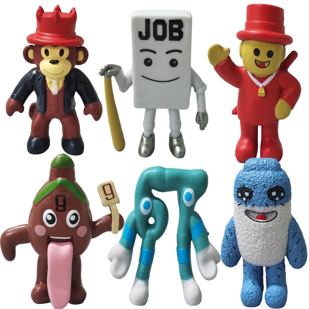 Italian Brainrot Meme Figures Toys Unique Funny Cartoon Weirdo Dolls Set Colorful Desk Toys & Home Decor - Creative Figurines