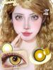 DOUBLEFISHPIG Colored Contact Lenses - Grass Green, Orange, Purple, Rose Red, Blue, Cyan & Gold - Official Authentic Cosplay Lenses