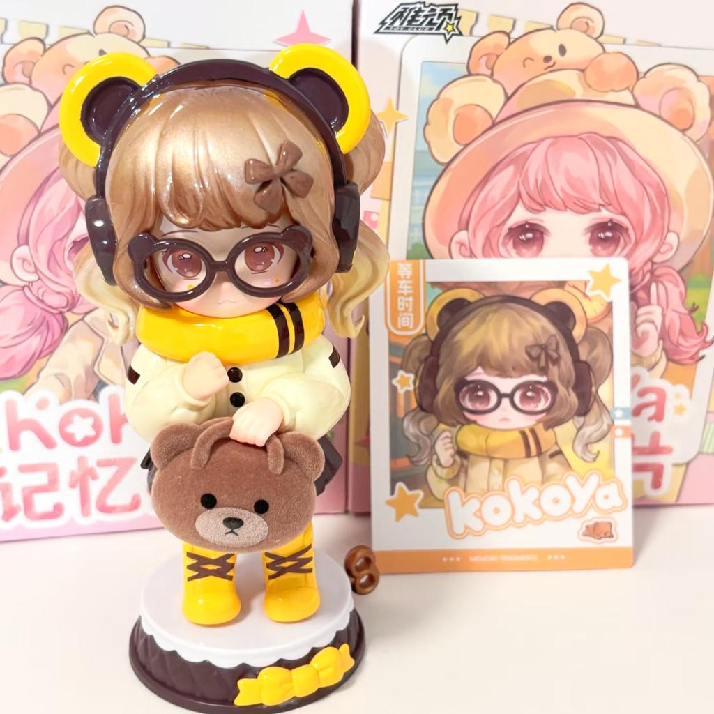 Genuine Kokoya 5th Drop Memory Fragment Series Blind Box Trendy Figurine Birthday Gift For Girls