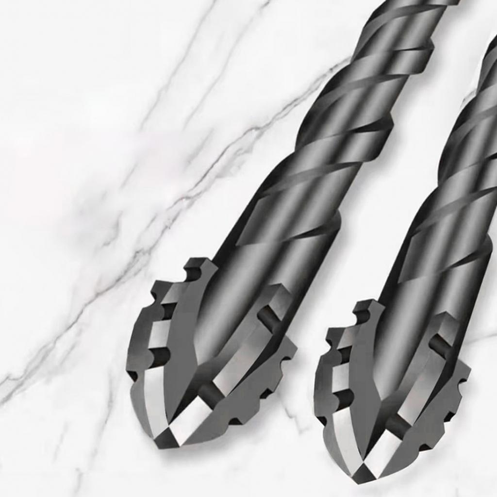 Eccentric Drill Bit Set for Drilling Glass Tiles and Hard Plastics
