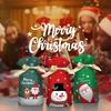 50pcs Christmas Presents Bags Candy Bag Christmas Decorations New Year Presents