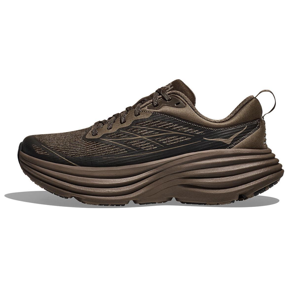 

Кроссовки HOKA Bondi 8 Caged Stealth Tech Pack унисекс коричневые умбра темно-умбра 1155391-UBR 46.5