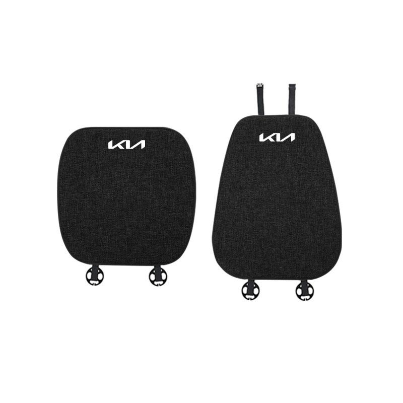 Car Seat Cover Flax Cushion Protector Mat Interior Accessories For Kia GT-Line KN Sportage Ceed Rio Picanto Sorento Soul g46 Cerato