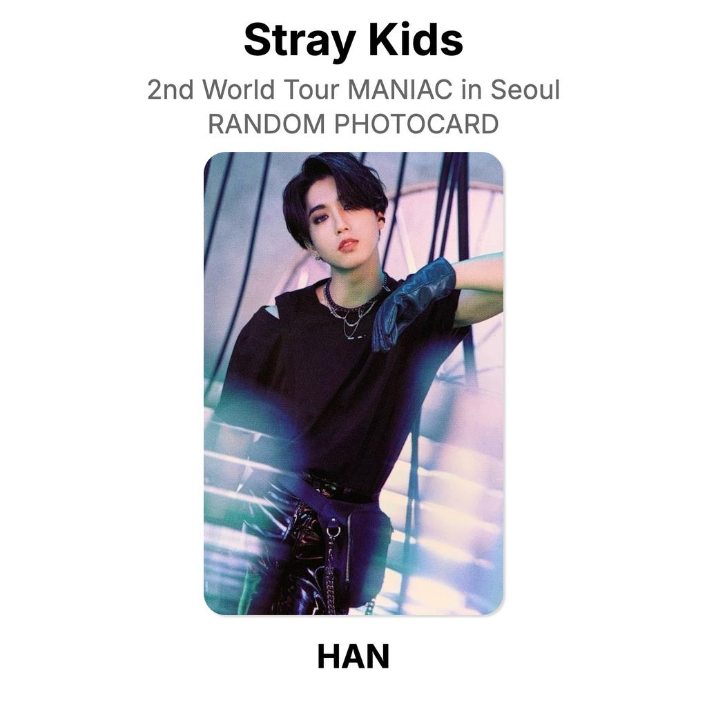 Stray Kids 2nd World Tour MANIAC In Seoul RANDOM PHOTOCARD Official Photocard