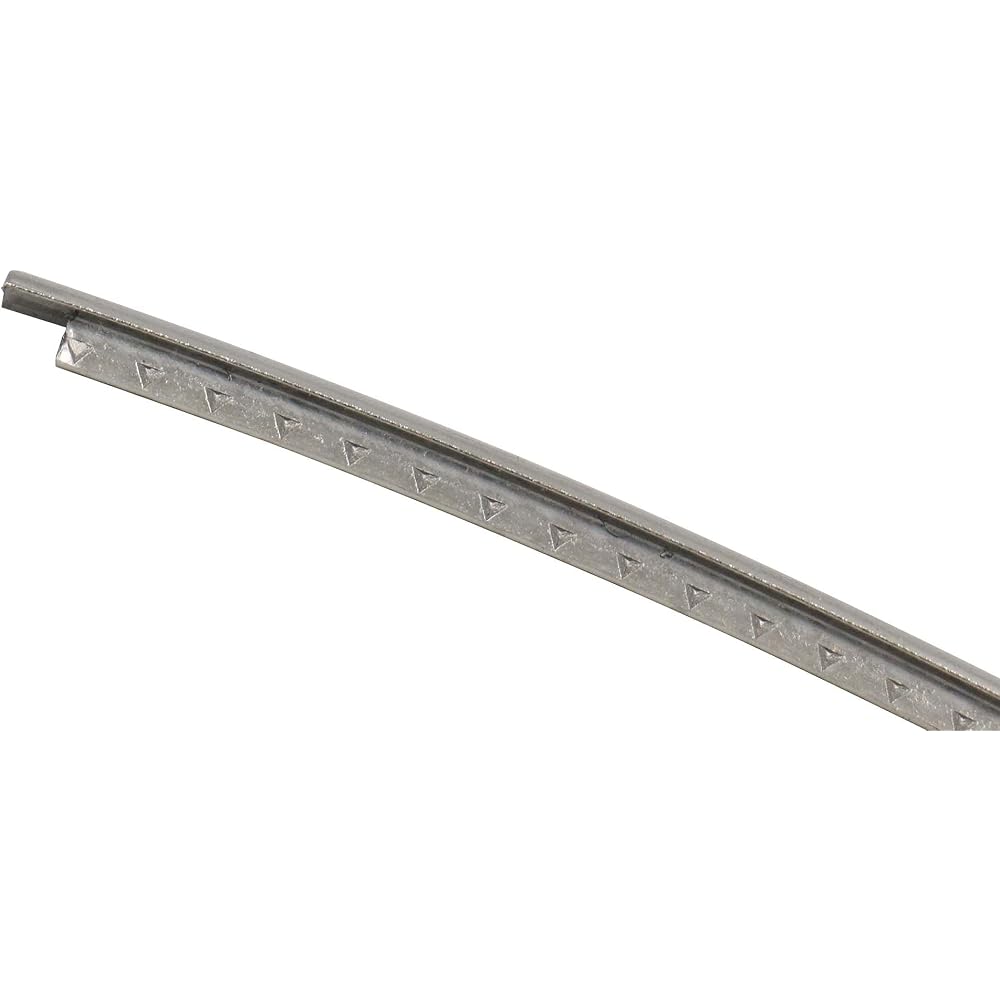 HOSCO HFS-J1-P24 Stainless Steel Fret Jumbo Crown, 24-pack, Tongue Cut