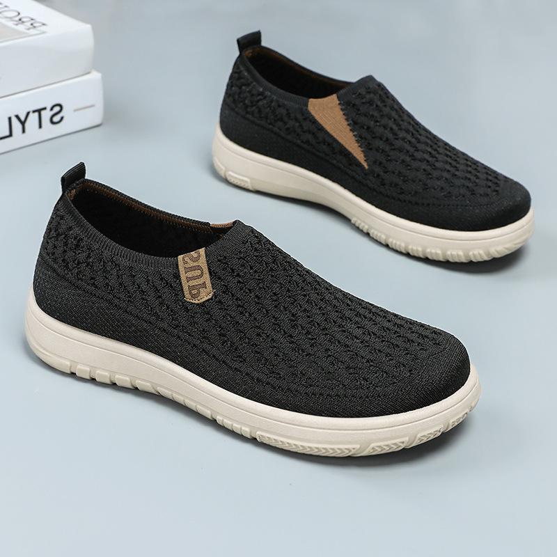 Shoes women's solid color versatile casual shoes one pedal lazy shoes soft soles not tired feet flat shoes women's shoes