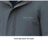 Men's 2025 Winter Removable Liner Down Jacket: Thick Warm White Duck Down Business Casual Coat