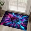 Manchester City Design Crystal Velvet Carpet Cozy Non?Slip Printed Rug For Bedroom Living Room Entrance