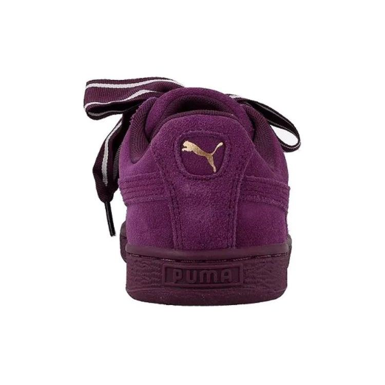 Puma  Suede Heart Satin 2 Dark Purple Women Sneakers 364084-02