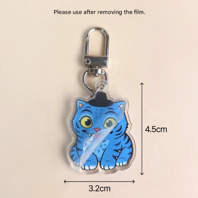 K-POP DEMON HUNTERS Gat-wearing Tiger Acrylic Keyring (3 Options)