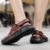 Men Sandals Genuine Leather Outdoor Summer Mens Causal Shoes Beach Sandals Man Fashion Casual Sneakers for Men